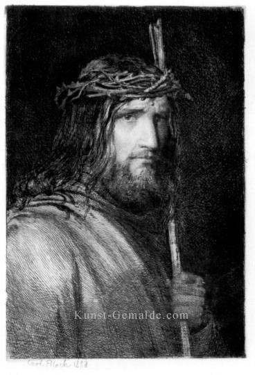 Christus Porträt Carl Heinrich Bloch Ölgemälde